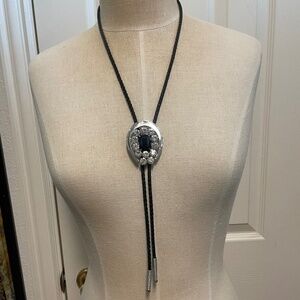 Anthropologie Western Bolo Necklace